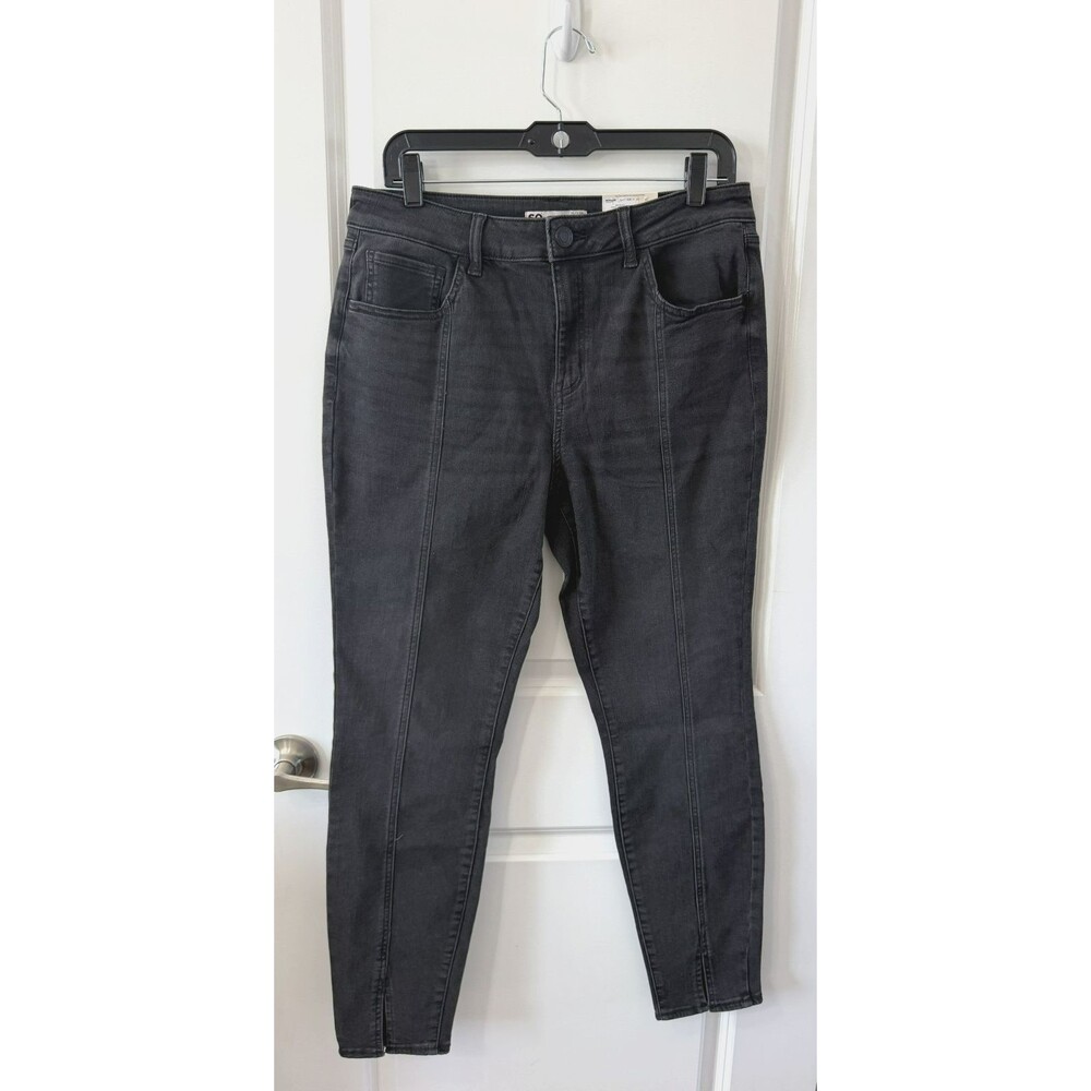 NWT SO Black High Rise Skinny Jeans + superstretch Size 15/ 32 NEW